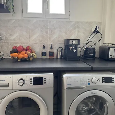 Daire 2 Pieces Proche Aeroport Paris Direct Via La Ligne 14 *